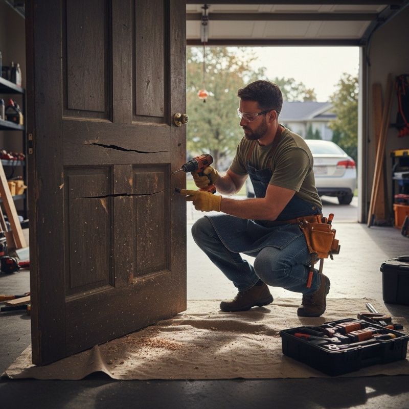 Linen Closet Door Repair in Conroe, TX